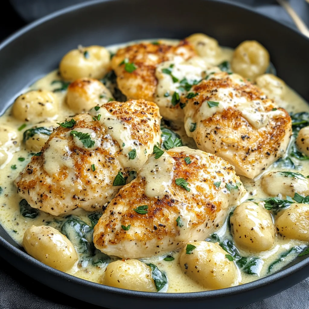 Asiago Chicken Gnocchi