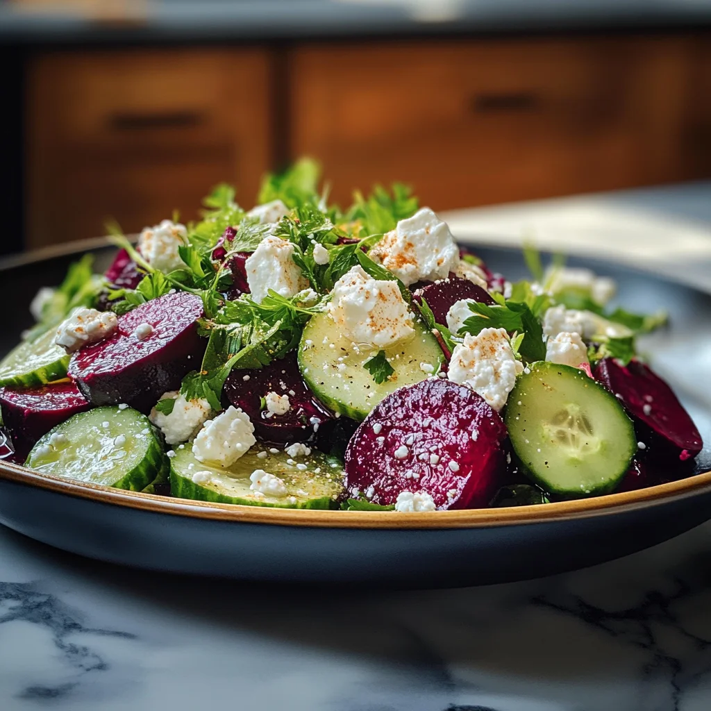 Beet Salad with Feta and Cucumber: A Fresh Summer Favorite