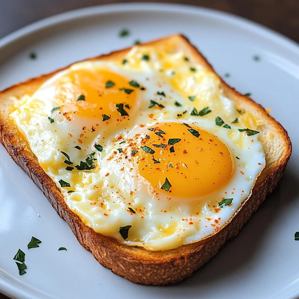Cheesy Egg Toast – Easy Breakfast Idea