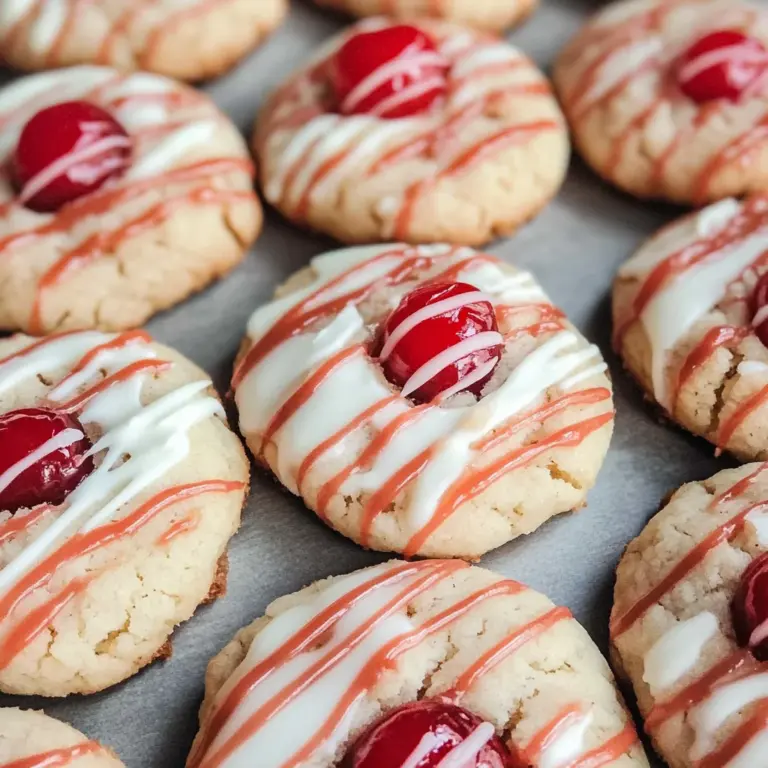 Cherry Almond Cookies