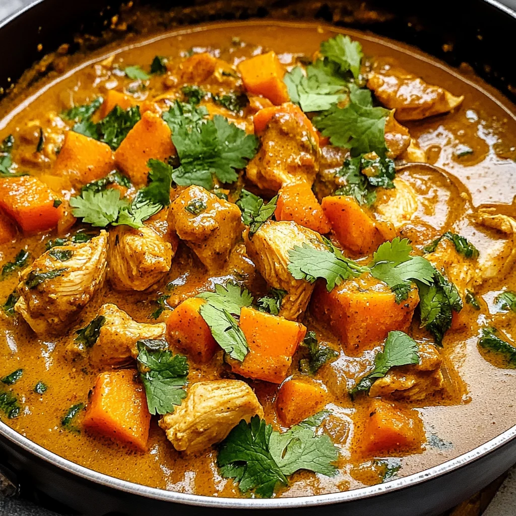 Chicken Sweet Potato Curry
