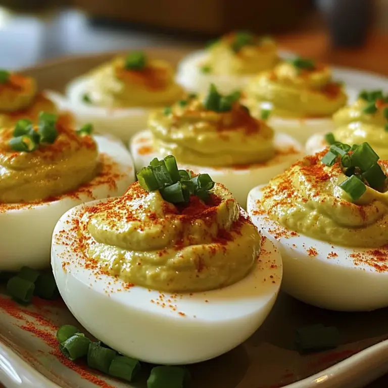 Classic Deviled Eggs with a Twist: A Modern Take on a Timeless Classic