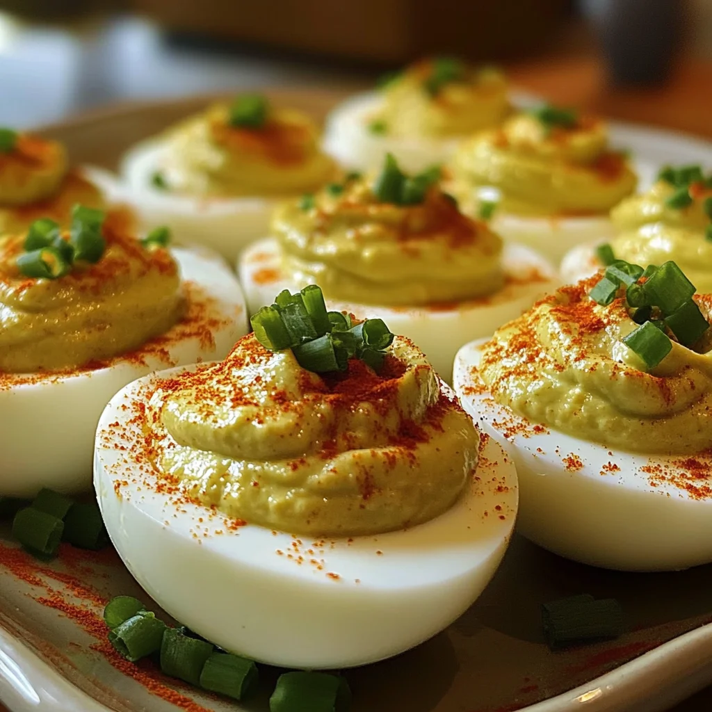 Classic Deviled Eggs with a Twist: A Modern Take on a Timeless Classic