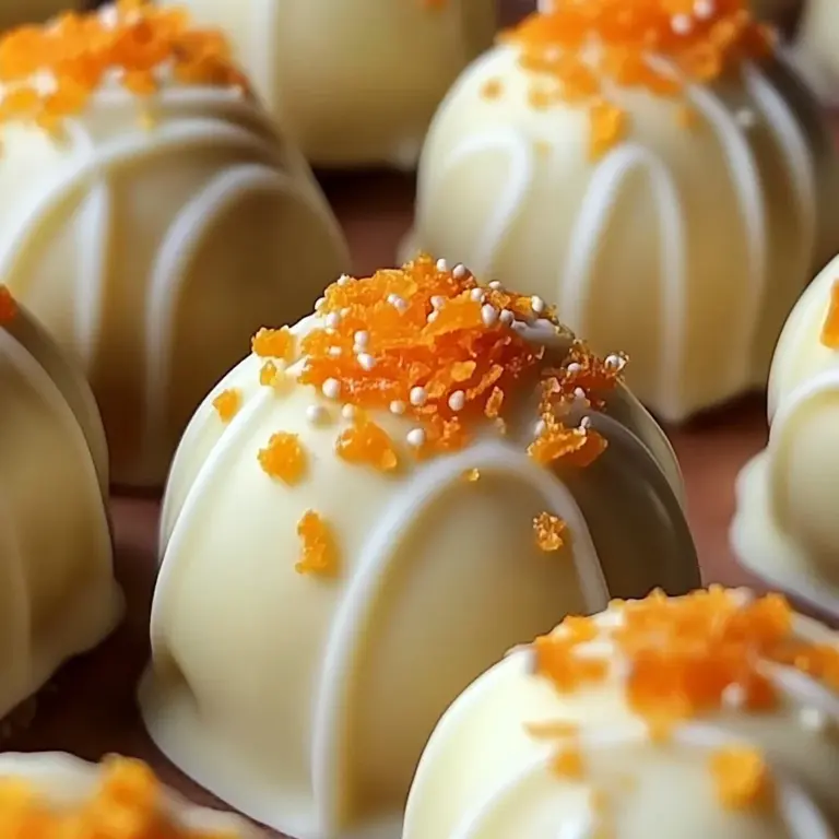 Creamsicle Truffles: A Deliciously Sweet Treat for Any Occasion
