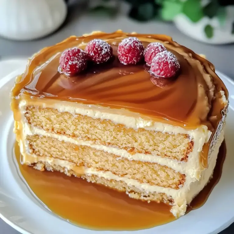 Creamy Caramel Cake