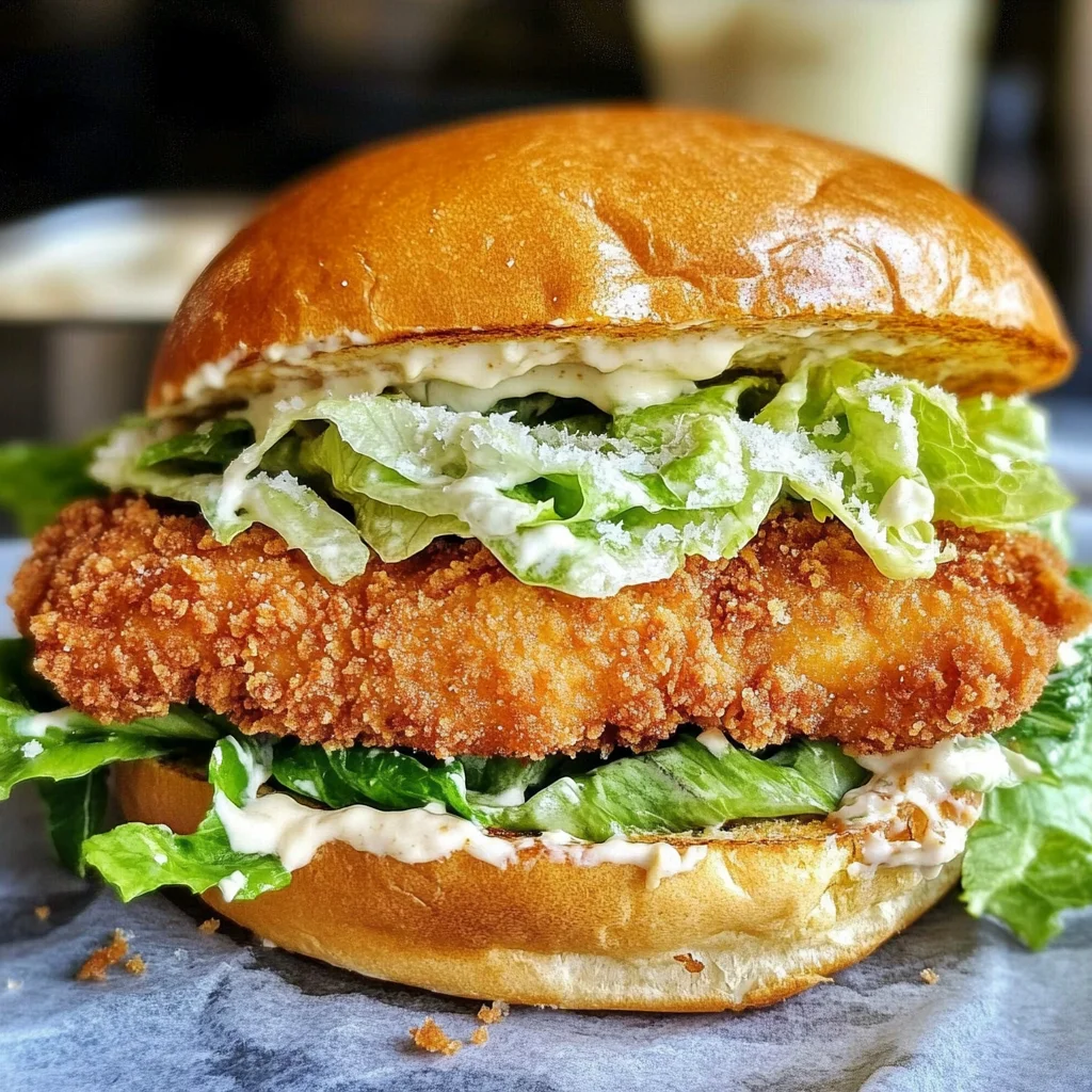 Crispy Chicken Caesar Sandwich: The Ultimate Recipe & Guide