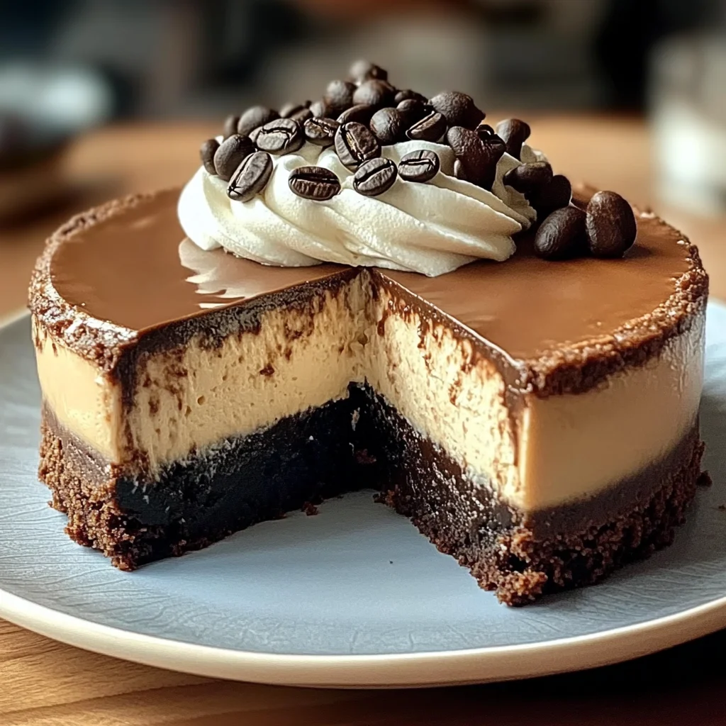 Decadent Coffee Brownie Cheesecake You'll Crave Daily