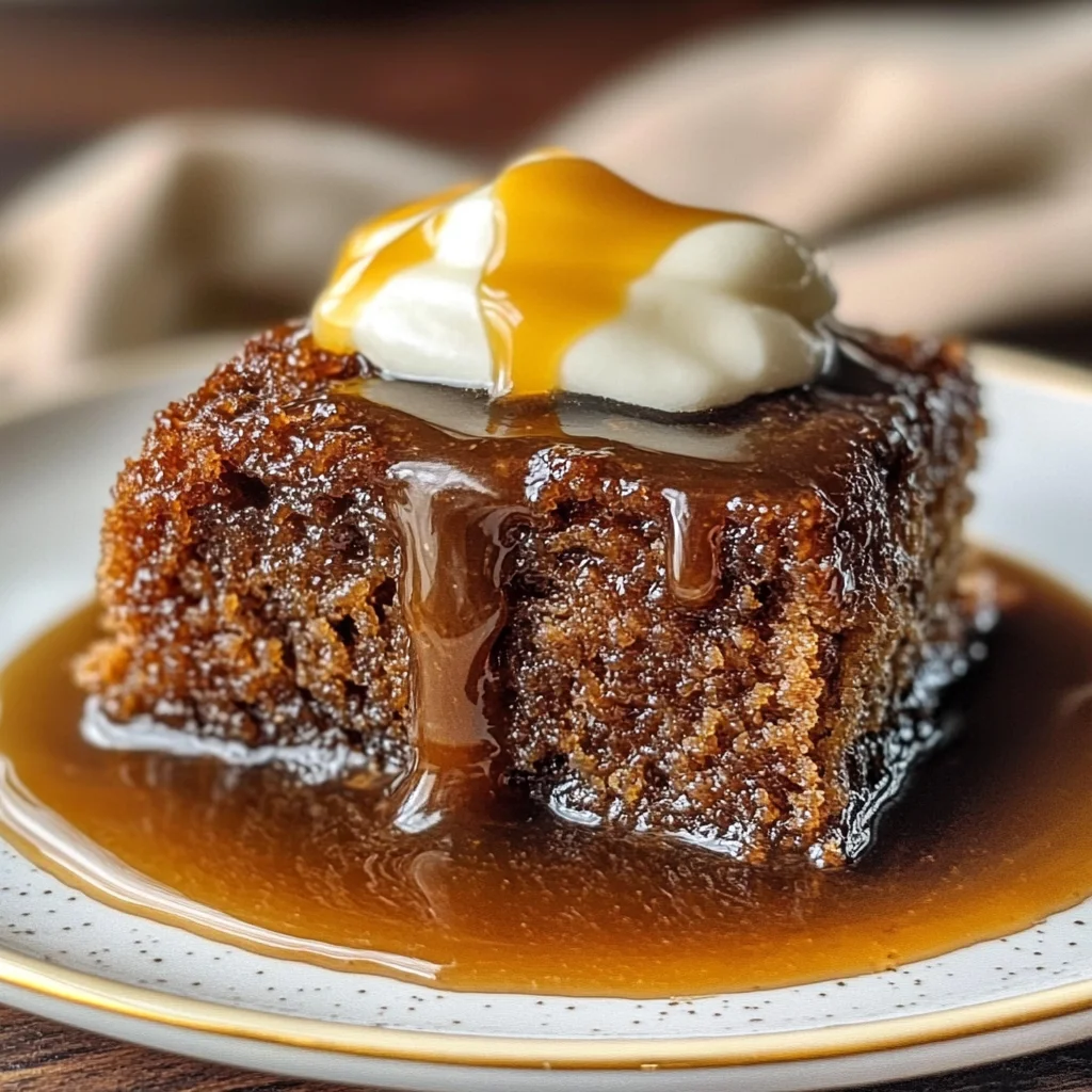 Decadent Sticky Toffee Pudding