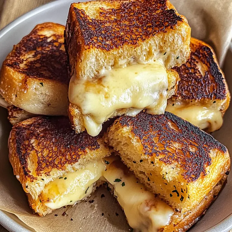 Hawaiian Roll Grilled Cheese