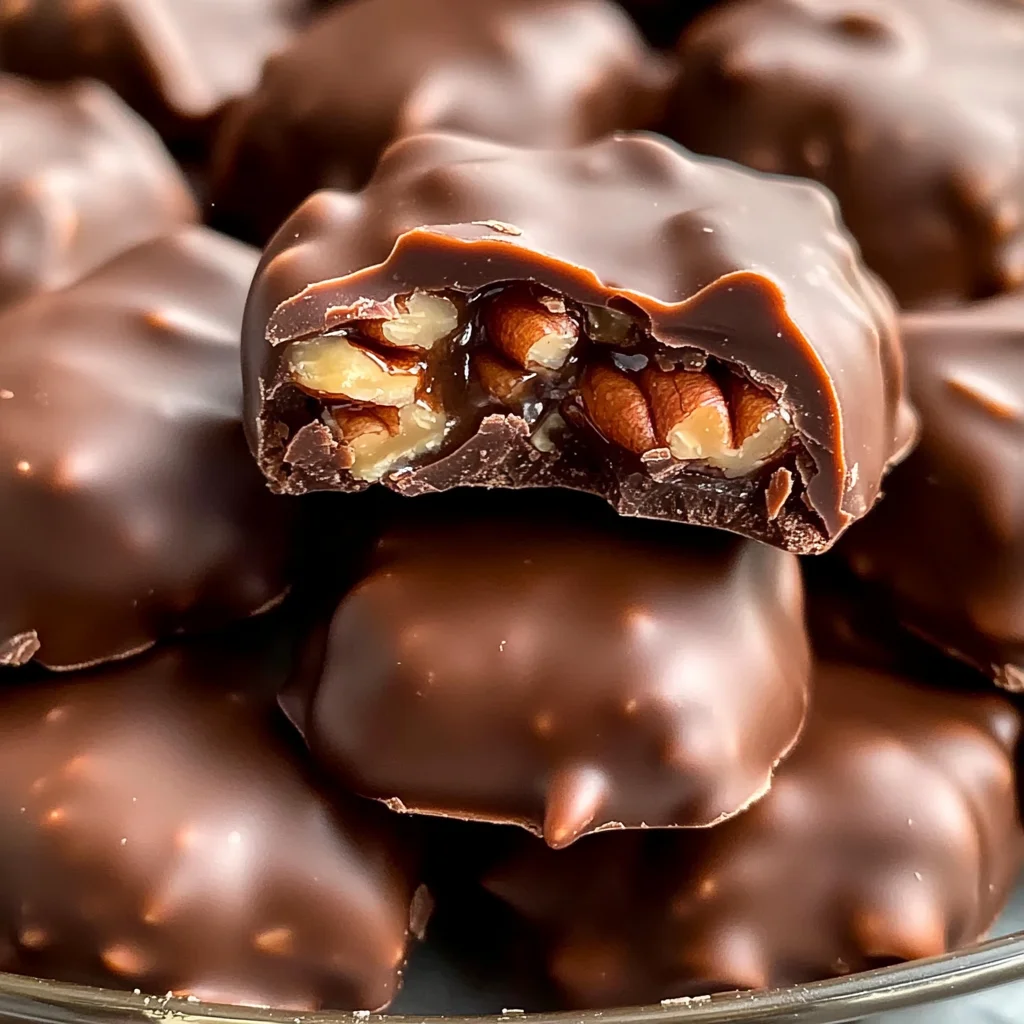 Homemade Chocolate Turtles