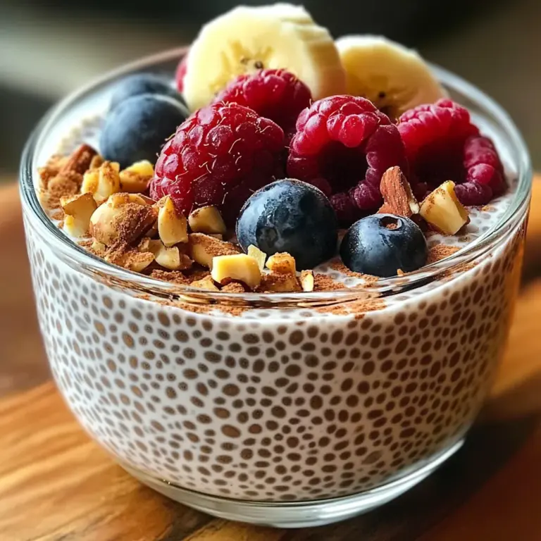 Irresistible Vanilla Cinnamon Chia Pudding Recipe to Try Today