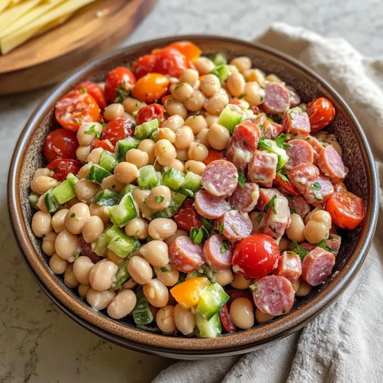 Italian Grinder Bean Salad