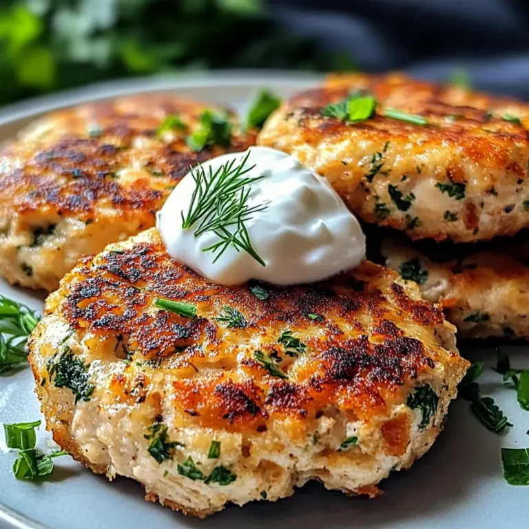 Mediterranean Chicken Patties
