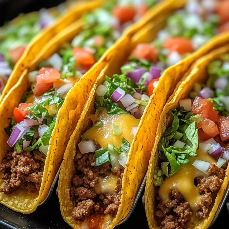 Oven-Baked Cheesy Tacos (Crispy & Loaded) You'll Love