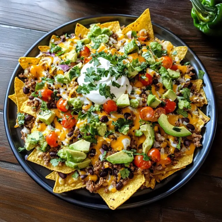 Oven-Baked Nachos