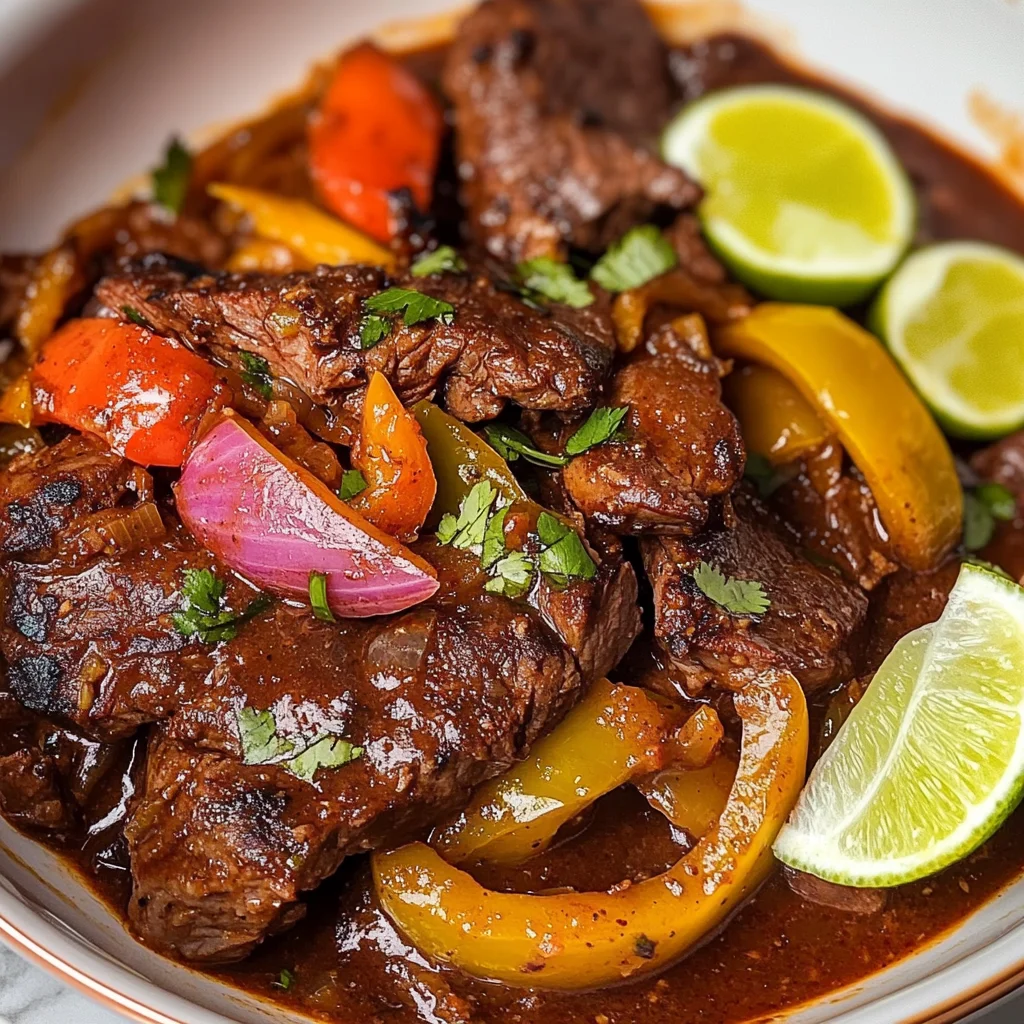 Puerto Rican Pepper Steak