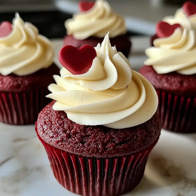 Soft and Moist Red Velvet Cupcakes for Celebrations