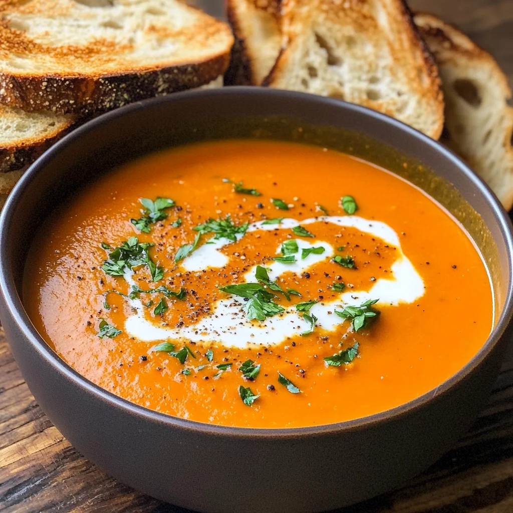 Spiced Roast Tomato Soup