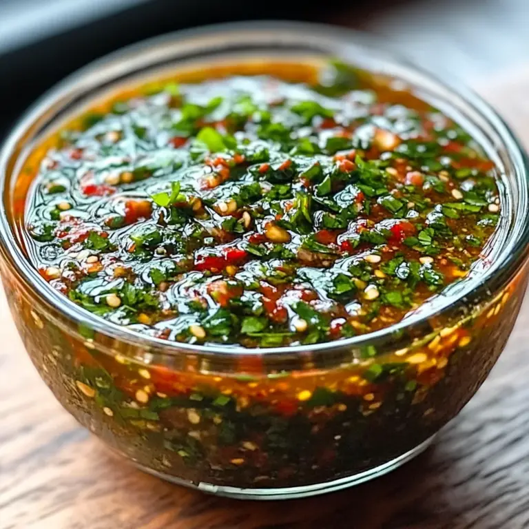 Zesty Smoky Red Chimichurri to Elevate Your Dishes