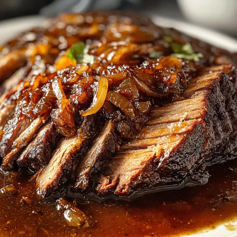 slow cooked beef brisket – Tender, Soul-Warming Perfection