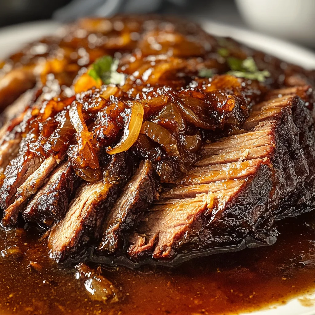 slow cooked beef brisket – Tender, Soul-Warming Perfection