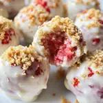 5 Ingredient Strawberry Shortcake Bites
