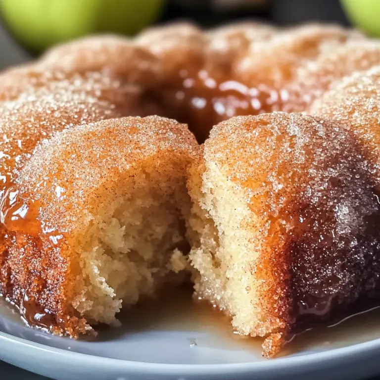 Apple Cider Doughnut Cake