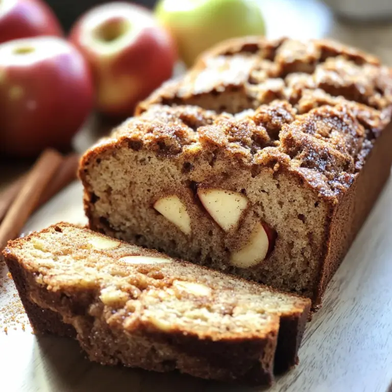 Apple Cinnamon Loaf