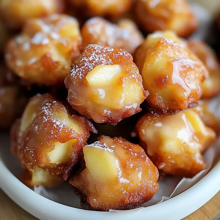 Apple Fritter Bites