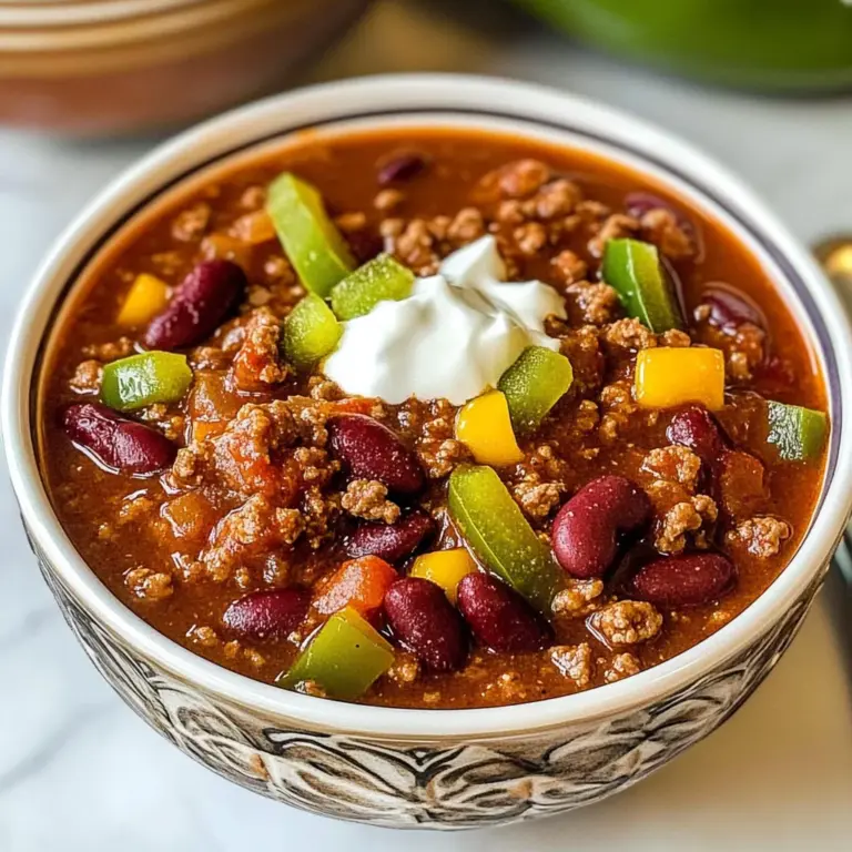Best Homemade Chili