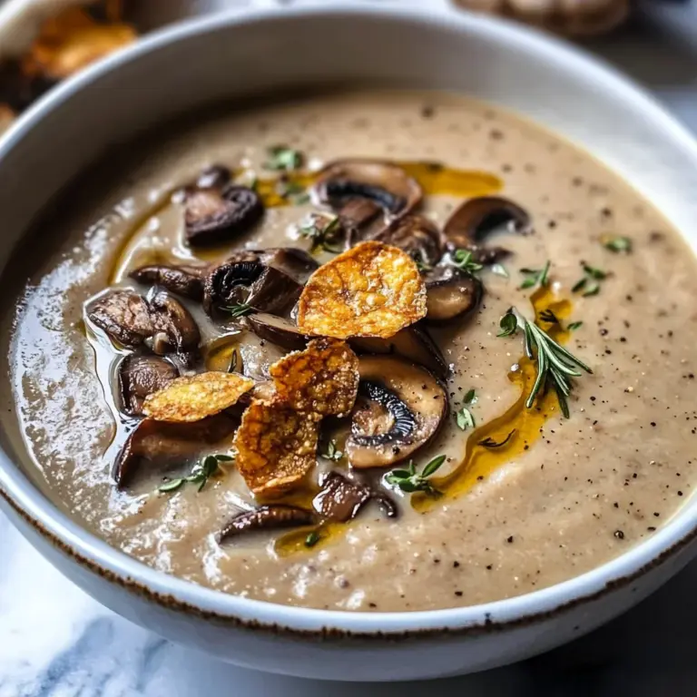 Best Mushroom Soup Recipe