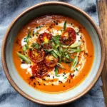 Caramelized Gochujang Tomato Soup