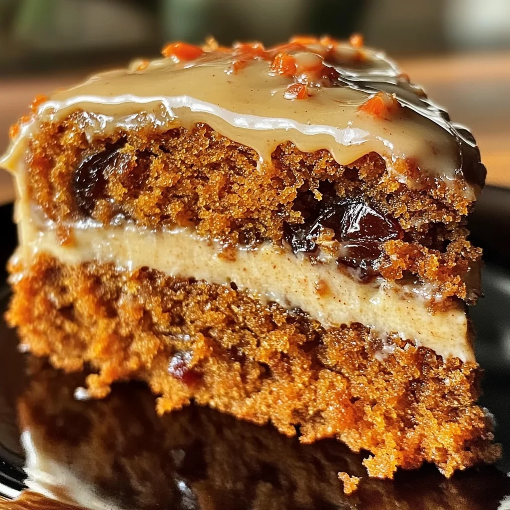 Carrot Date Spice Cake