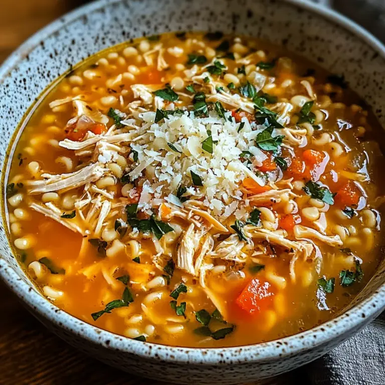 Chicken Pastina Soup Recipe