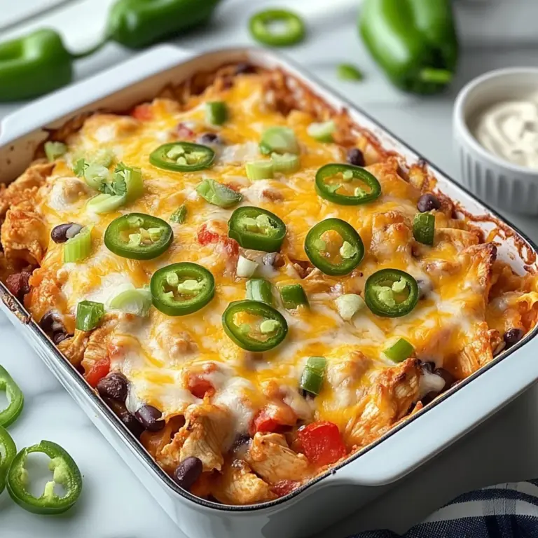 Chicken Taco Casserole Recipe