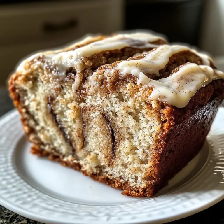 Cinnamon Roll Banana Bread Will Change Your Breakfast Forever