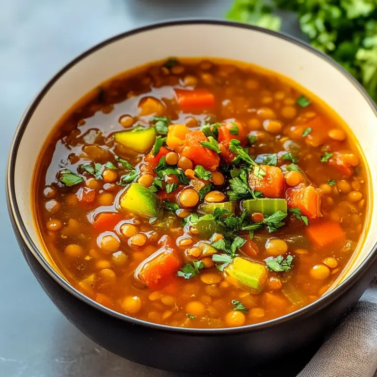 Classic Lentil Soup