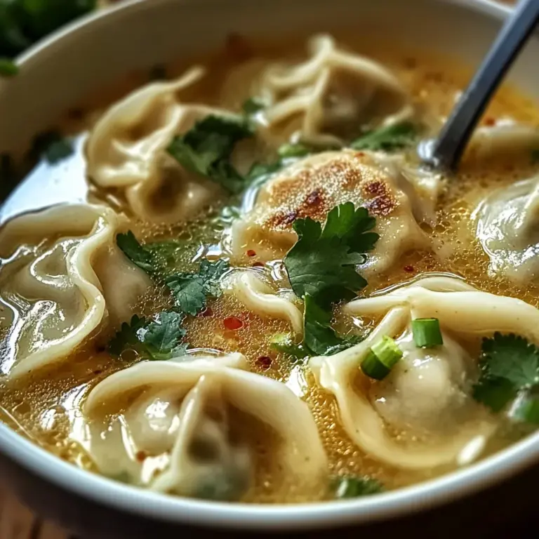 Comforting Thai Potsticker Soup for Cozy Nights In