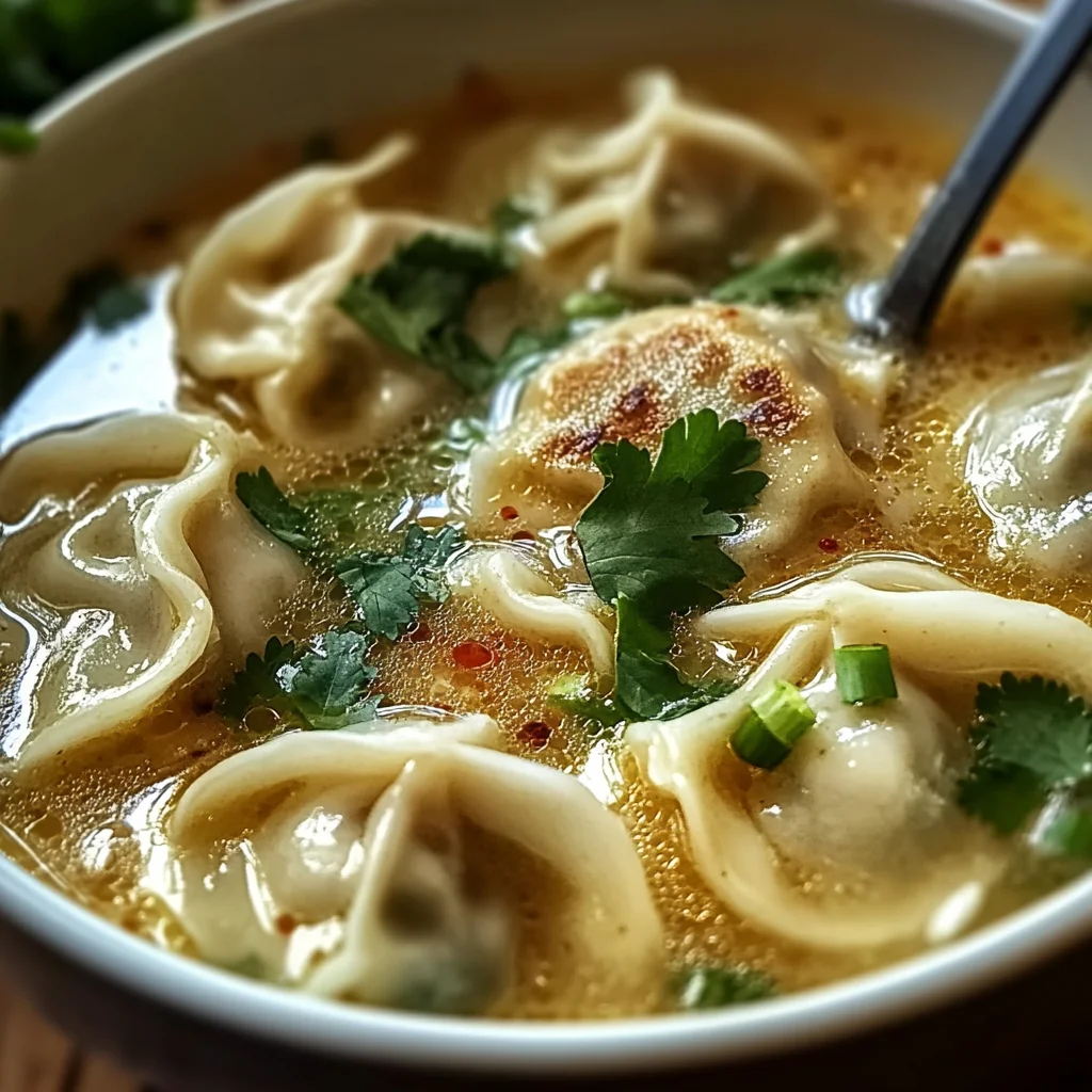 Comforting Thai Potsticker Soup for Cozy Nights In
