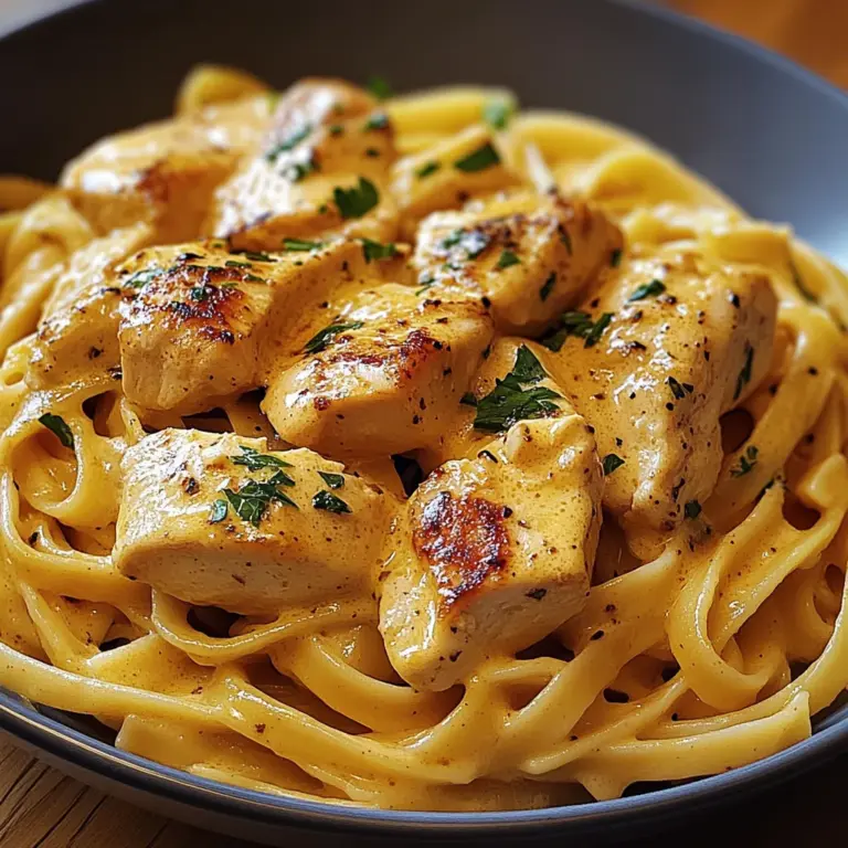 Cowboy Butter Chicken Linguine