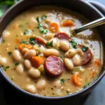 Creamy Bean Soup with Kielbasa