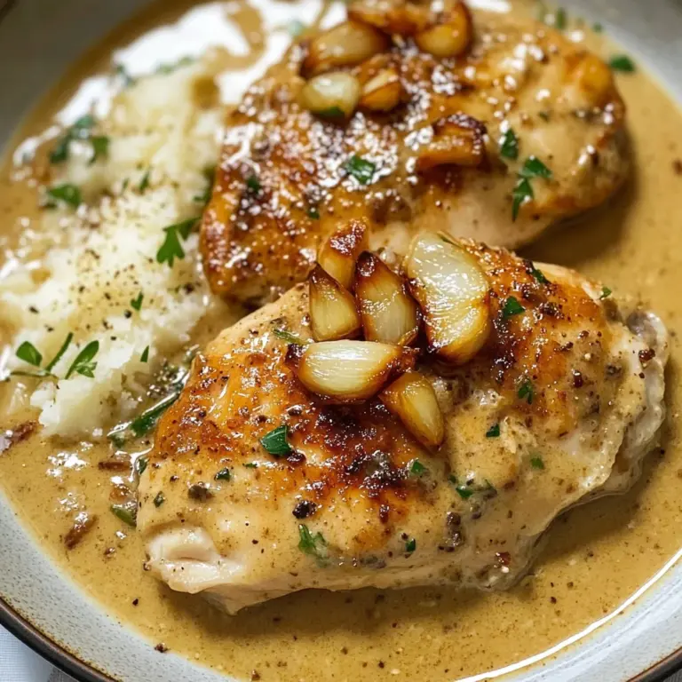 Creamy Garlic Chicken