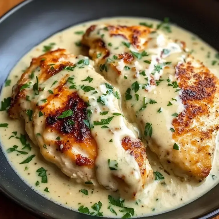 Creamy Garlic Parmesan Chicken Breast