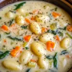 Creamy Vegetarian Gnocchi Soup