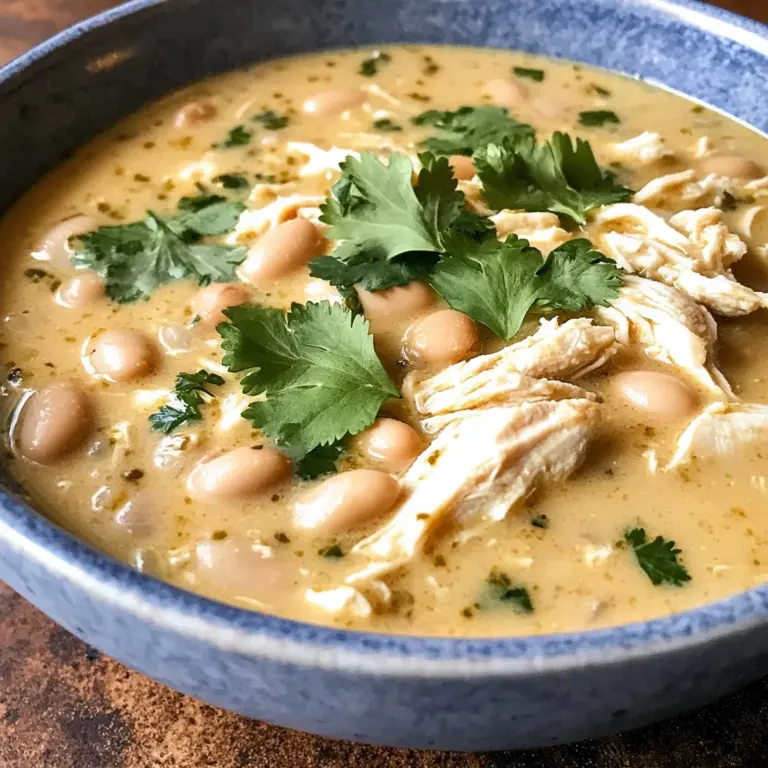 Crockpot Creamy White Chicken Chili