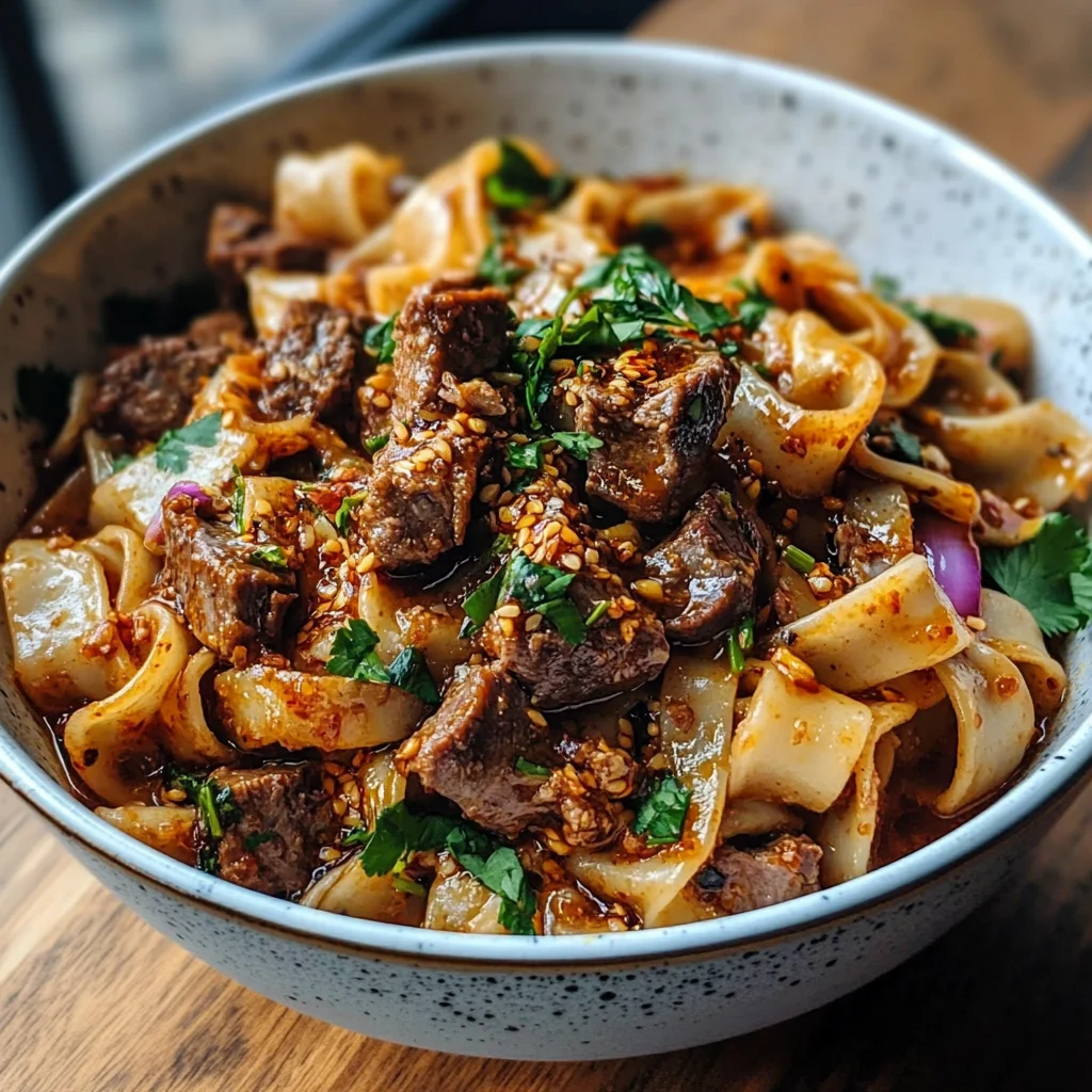 Cumin Lamb Noodles