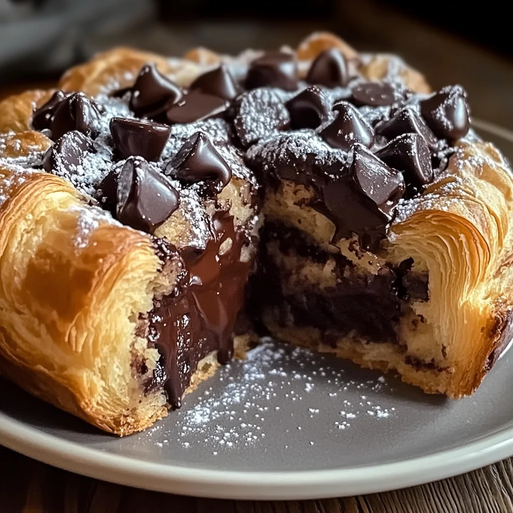 Decadent Chocolate Croissant Breakfast Bake for Your Mornings