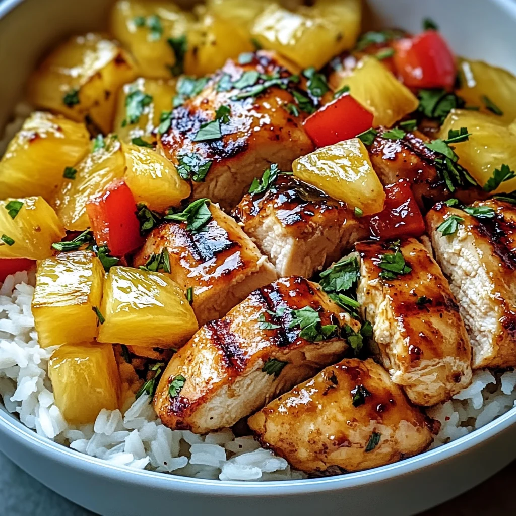 Deliciously Easy Pineapple Chicken and Rice