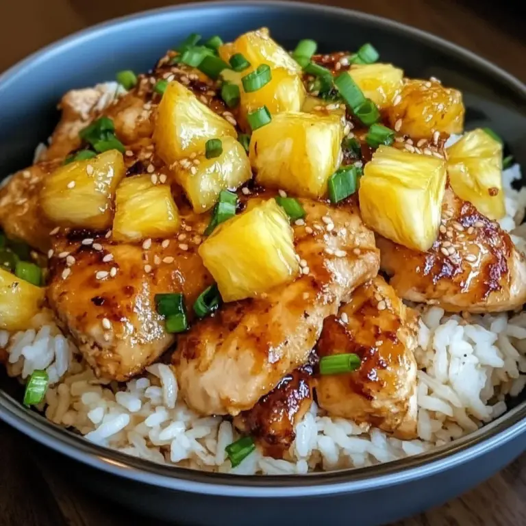 Easy Pineapple Chicken and Rice