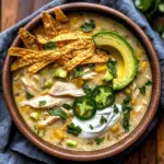 Flavorful Crockpot White Chicken Chili Soup
